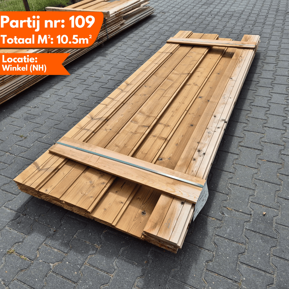 Thermo Vuren Channelsiding 3000x185x19mm