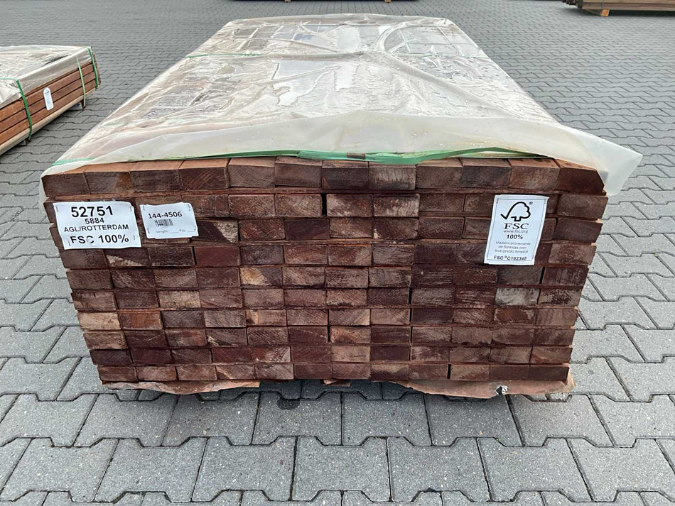 Angelim Vermelho Hardhouten Balken 2000x90x45mm