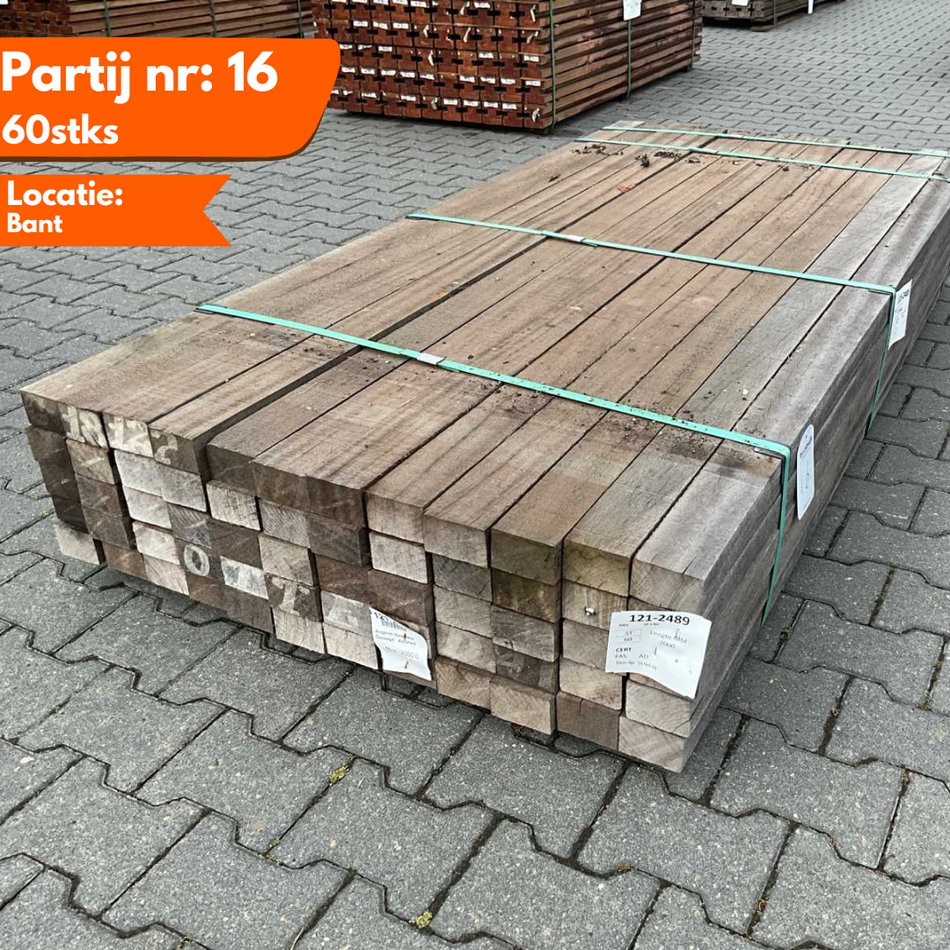 Angelim Vermelho Hardhouten Balken 2000x80x50mm