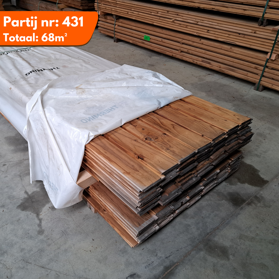 Thermo Vuren Halfhouts Rabat 3900x135x18mm