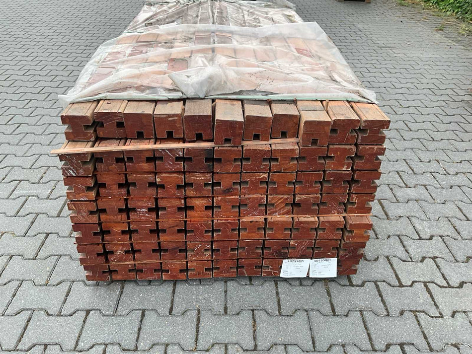 Bangkirai Schuttingpalen 2000x90x90mm