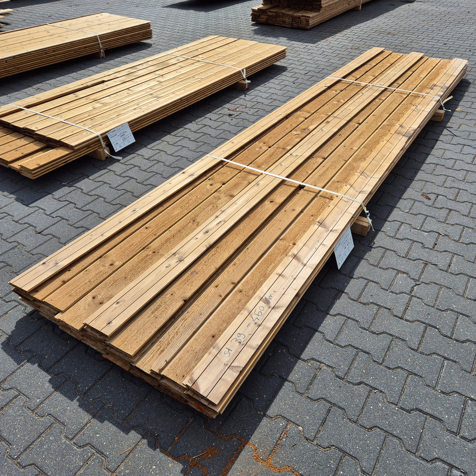 Thermo Vuren Channelsiding Geborsteld 4500x140-130x19mm