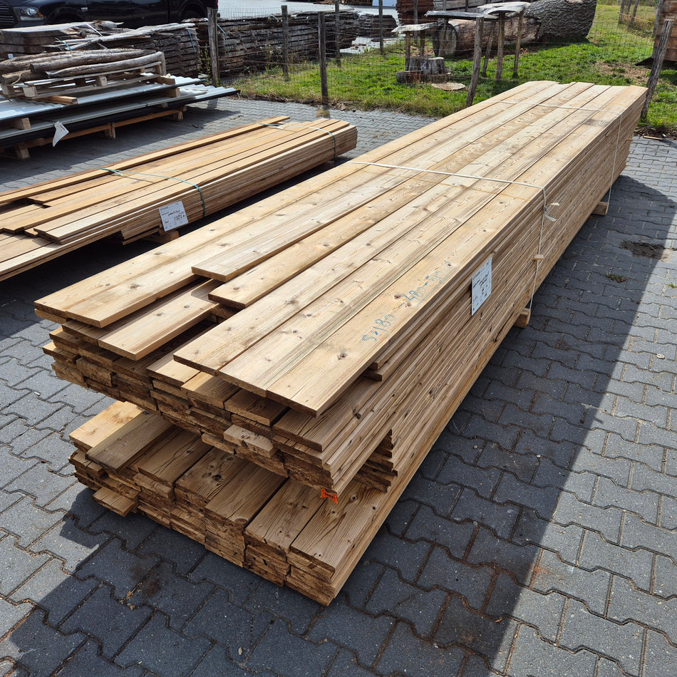Thermo Vuren Vlonderplank 4800-5100x140x24mm