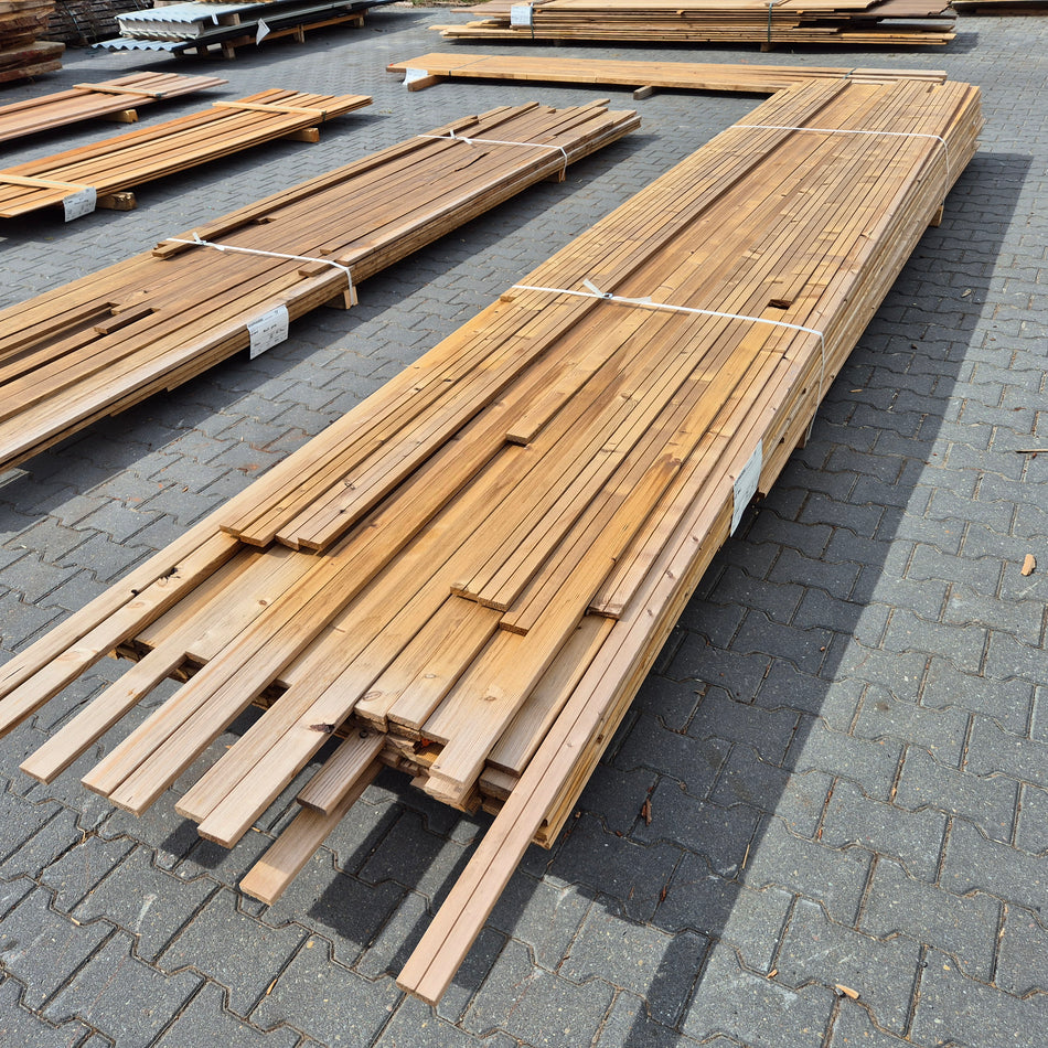 Thermowood Vuren Latten 3200-5400x60x18mm