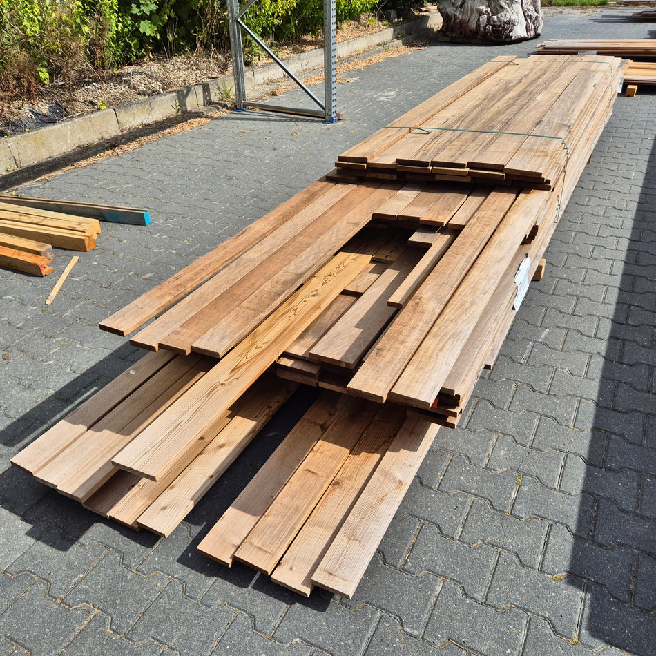 Mix Partij Thermo Frake + Vuren planken 2700-4850x47-90-140x19mm