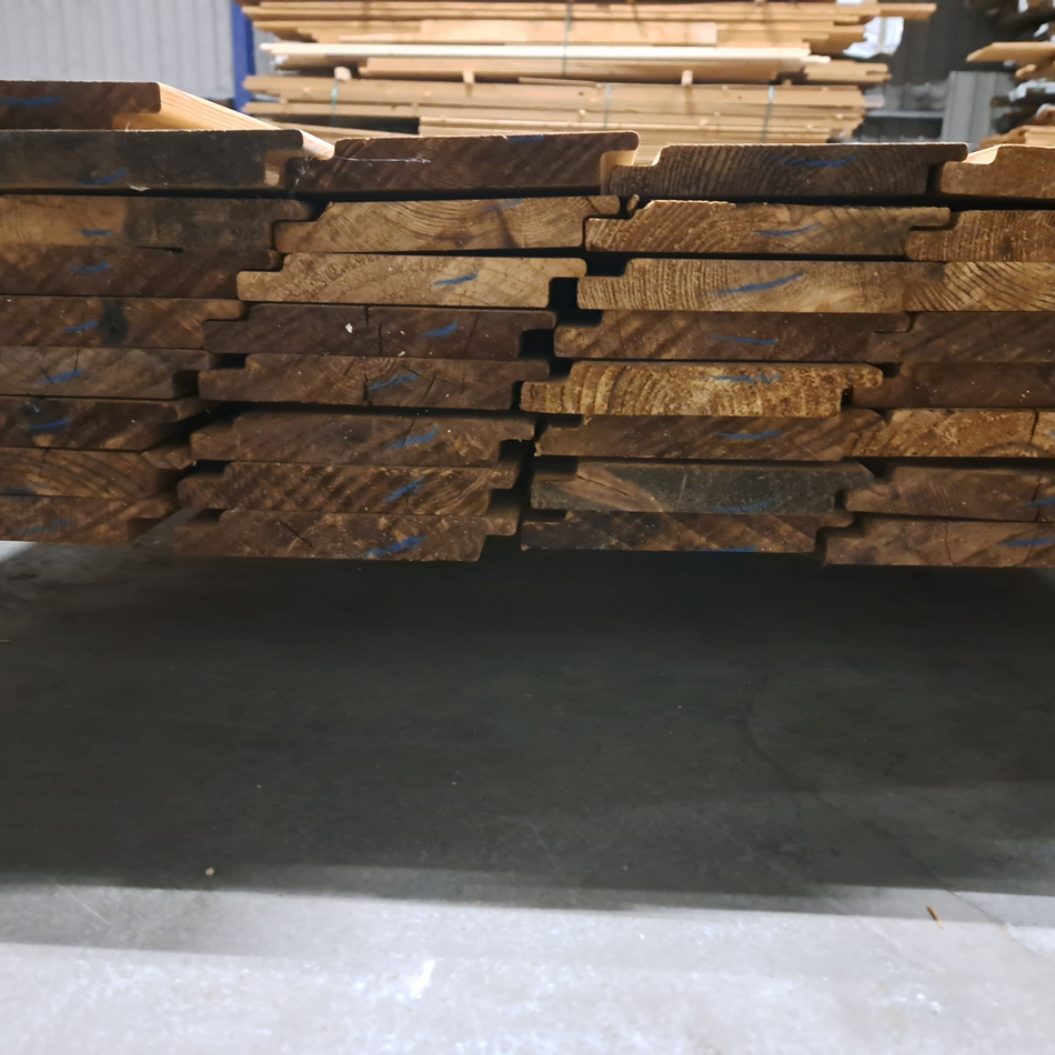 Thermo Vuren Halfhouts Rabat 3600x140x18mm