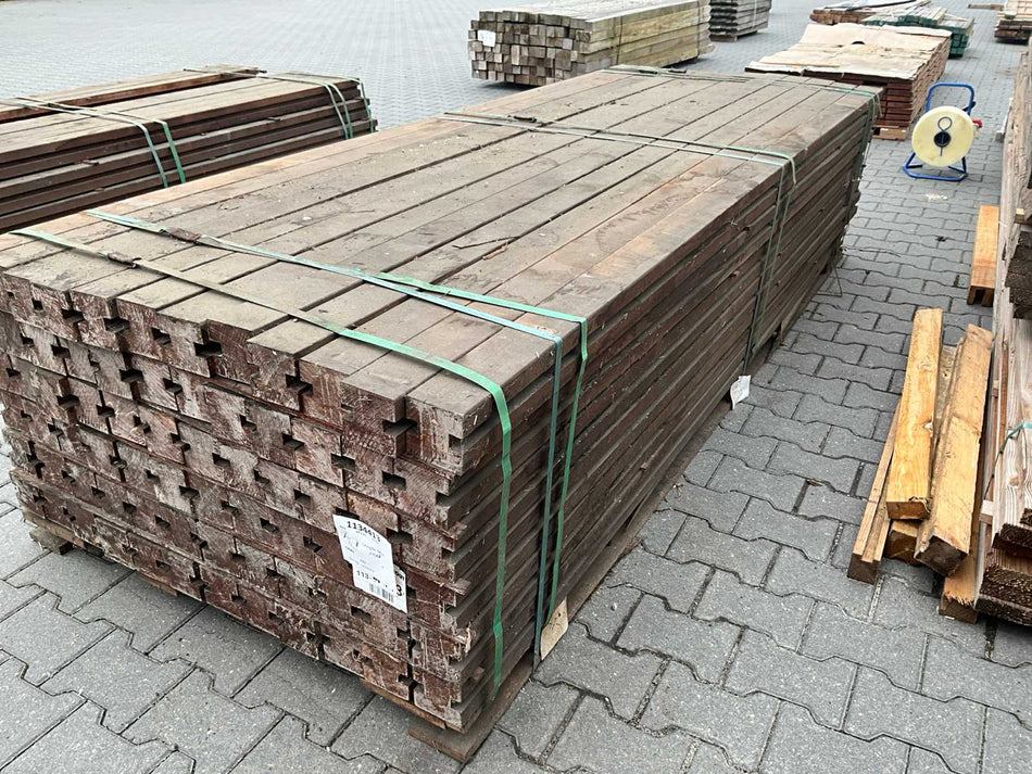 Hardhouten Schuttingpalen 2700x90x90mm