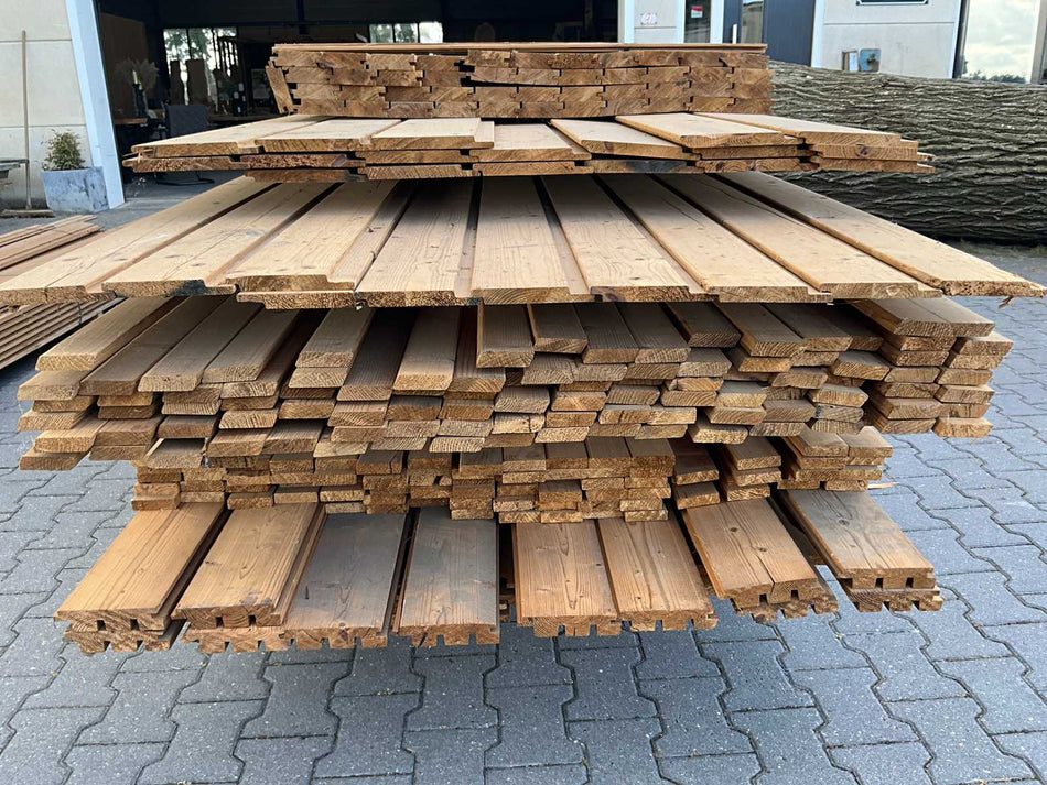 Thermo Vuren Diverse Gevelbekleding 3000-5400mm (Ca 100m2)