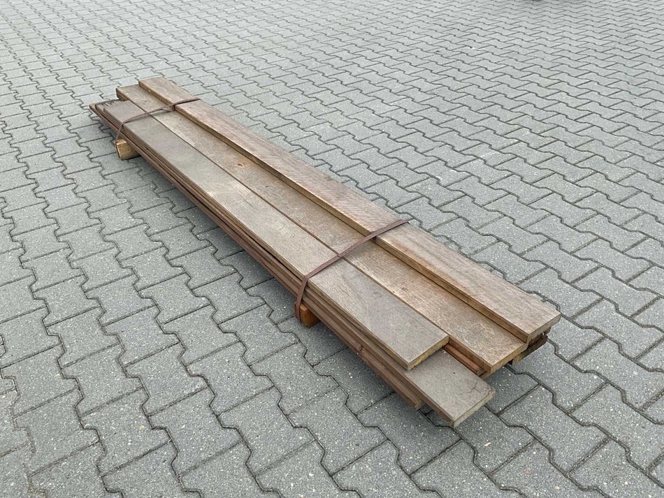 Hardhouten Vlonderplanken 2150-2450x145x25mm