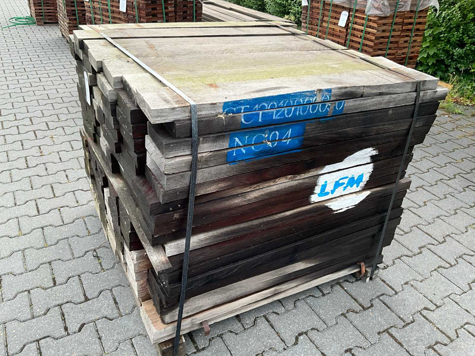 Hardhout Azobe Vlonderplanken 1090x150x38mm