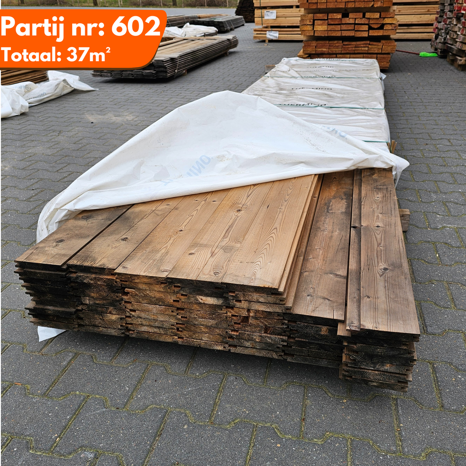 Thermo Vuren Channelsiding 3300-4500x140x18mm