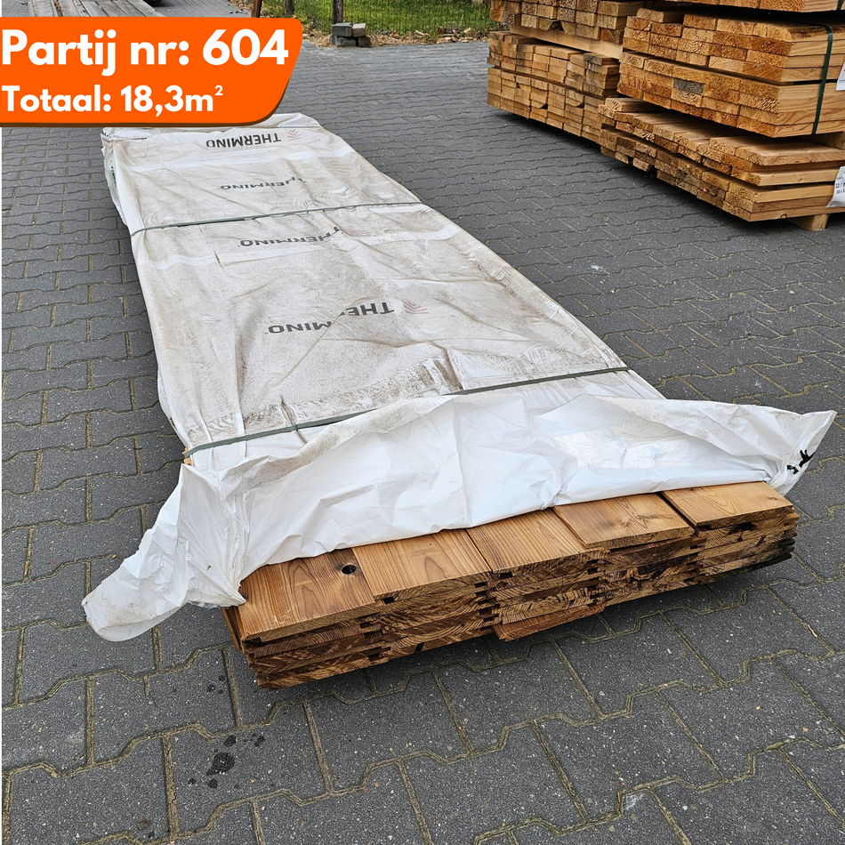 Thermo Vuren Channelsiding 3000x185x18mm