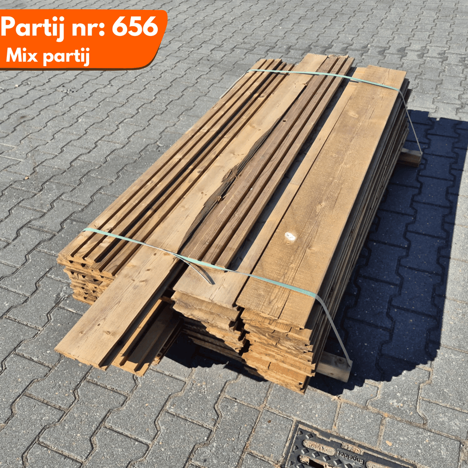 Thermo Vuren Mix Partij 1500mm