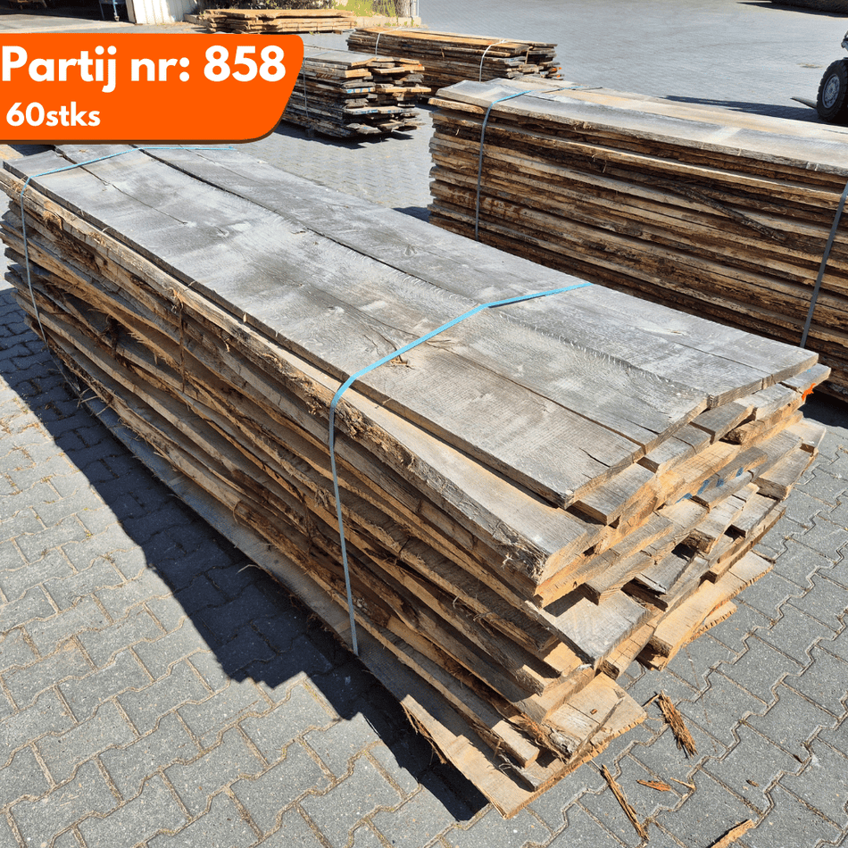 Eiken Schaaldelen 3000-3100x200-400x28mm