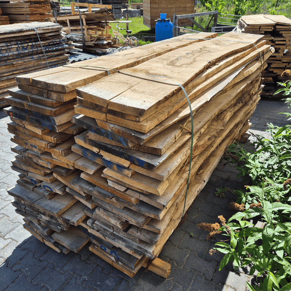 Eiken Schaaldelen 2400-2800x200-350x34mm