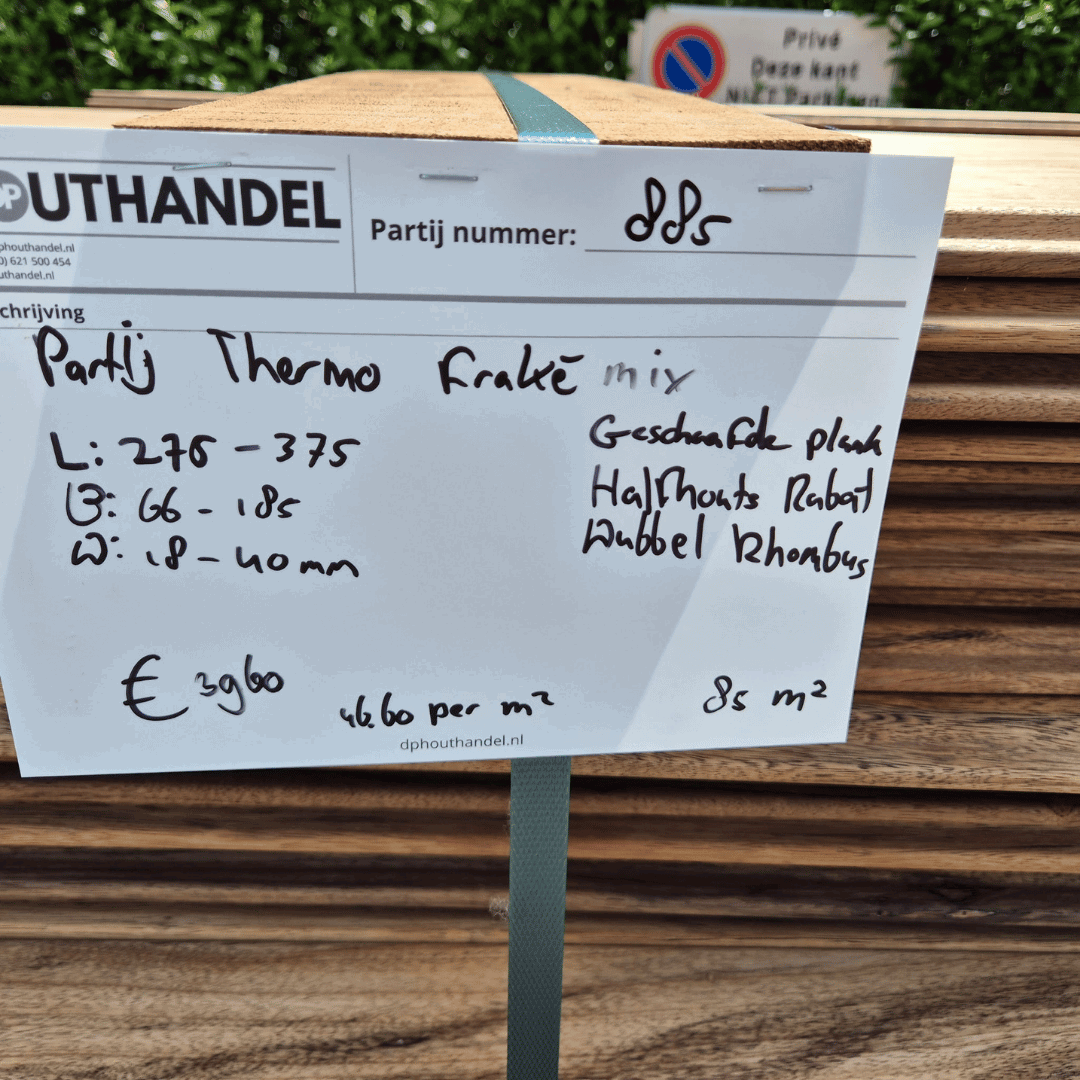 Thermo Frake Mix Partij 2750-3750x66-185x18-40mm