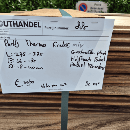 Thermo Frake Mix Partij 2750-3750x66-185x18-40mm