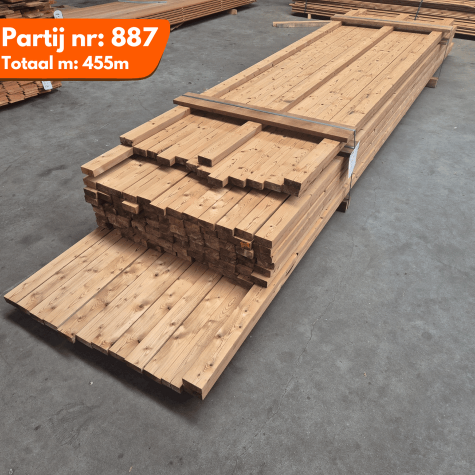 Thermo Vuren Vuren Balken 3600-5100x90x50mm