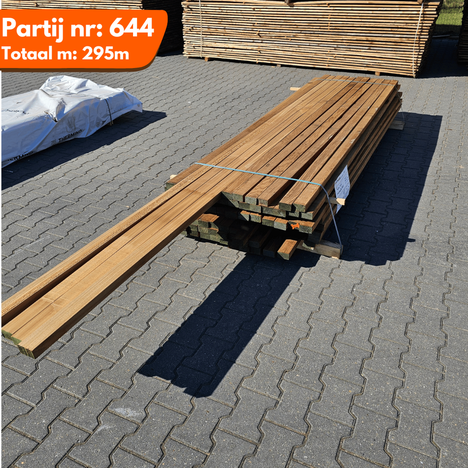 Thermo Frake Geschaafde Balk 2750-4250x70x40mm