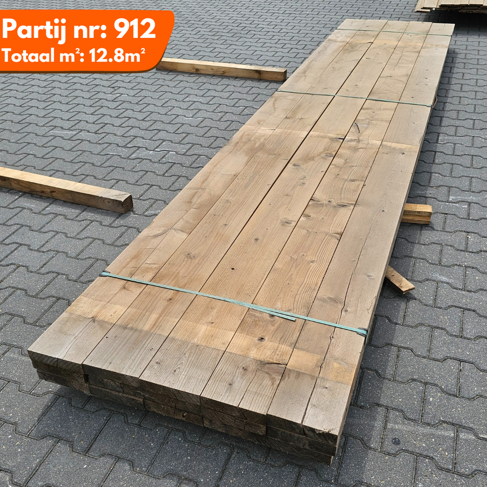 Thermo Vuren Geschaafde Balken 4500x190x43mm