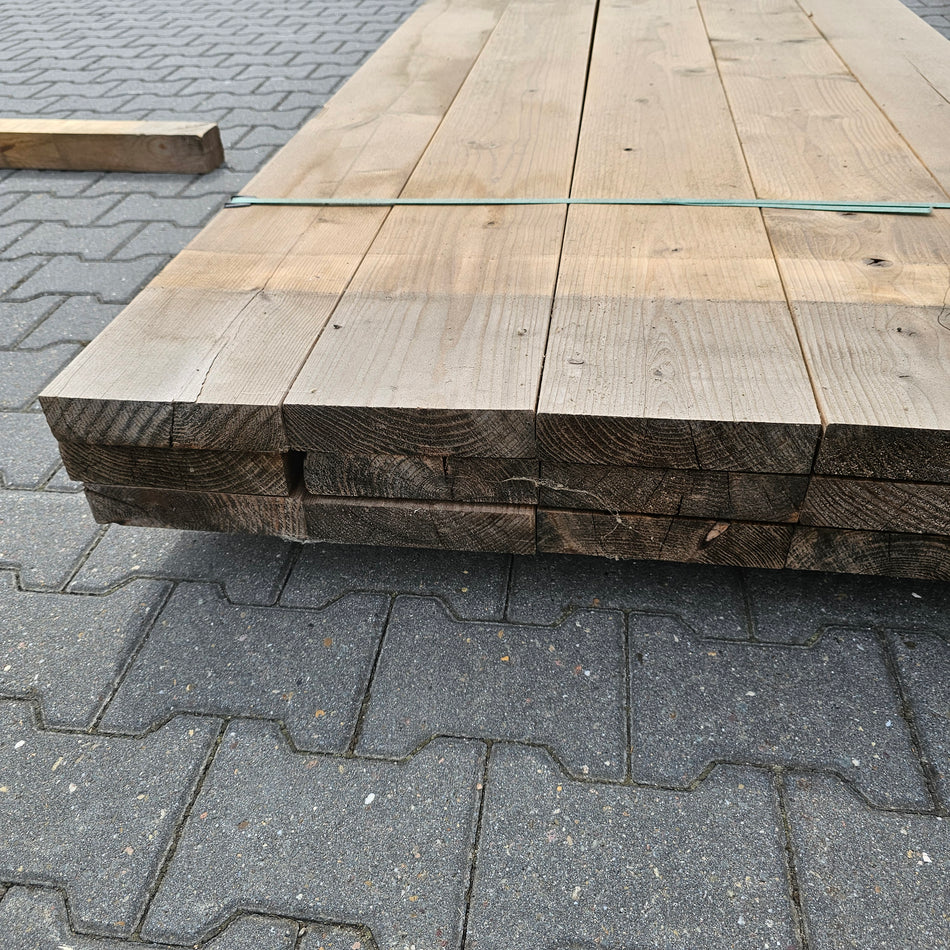 Thermo Vuren Geschaafde Balken 4500x190x43mm