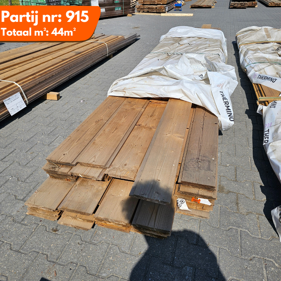 Thermo Vuren Halfhouts Rabat 4500x185x18mm