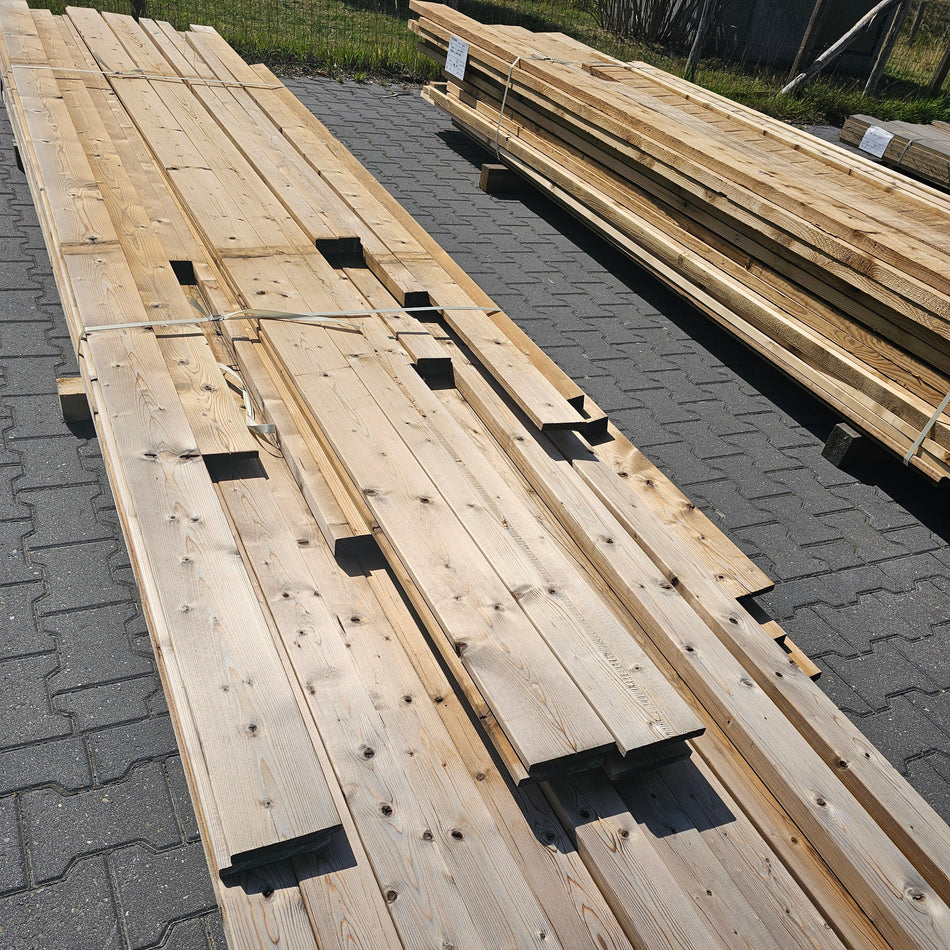 Thermo Vuren Mix Partij (plank/balk) 2900-5400x40-140x18-40mm