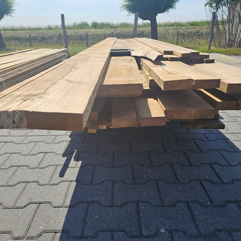 Thermo Vuren Mix Partij (Balken/Latten) 3000-5100x50-200x20-40mm