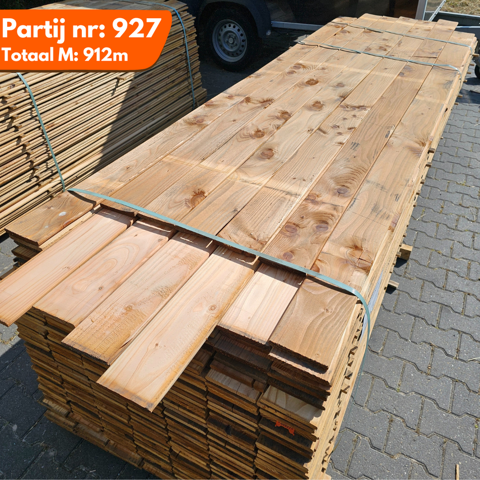 Douglas Schuttingplanken 3000x140x16mm