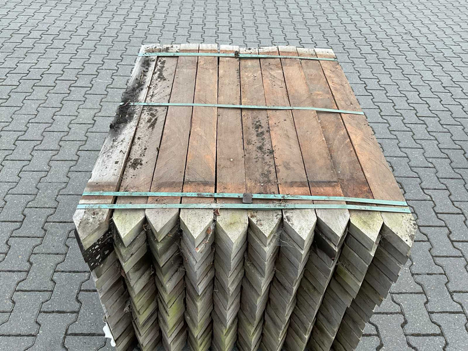 Hardhout Azobe Palen 1200x90x40mm