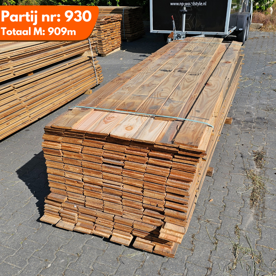 Douglas Schuttingplanken 3000x140x16mm