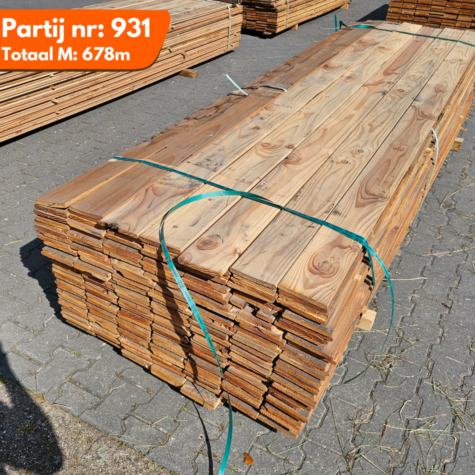 Douglas Schuttingplanken 3000x140x16mm