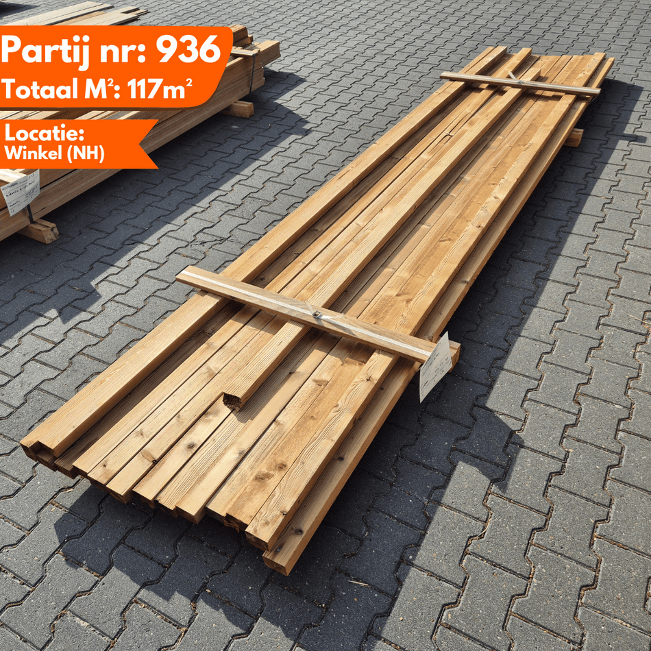 Thermo Vuren Balken 4200x65x42mm