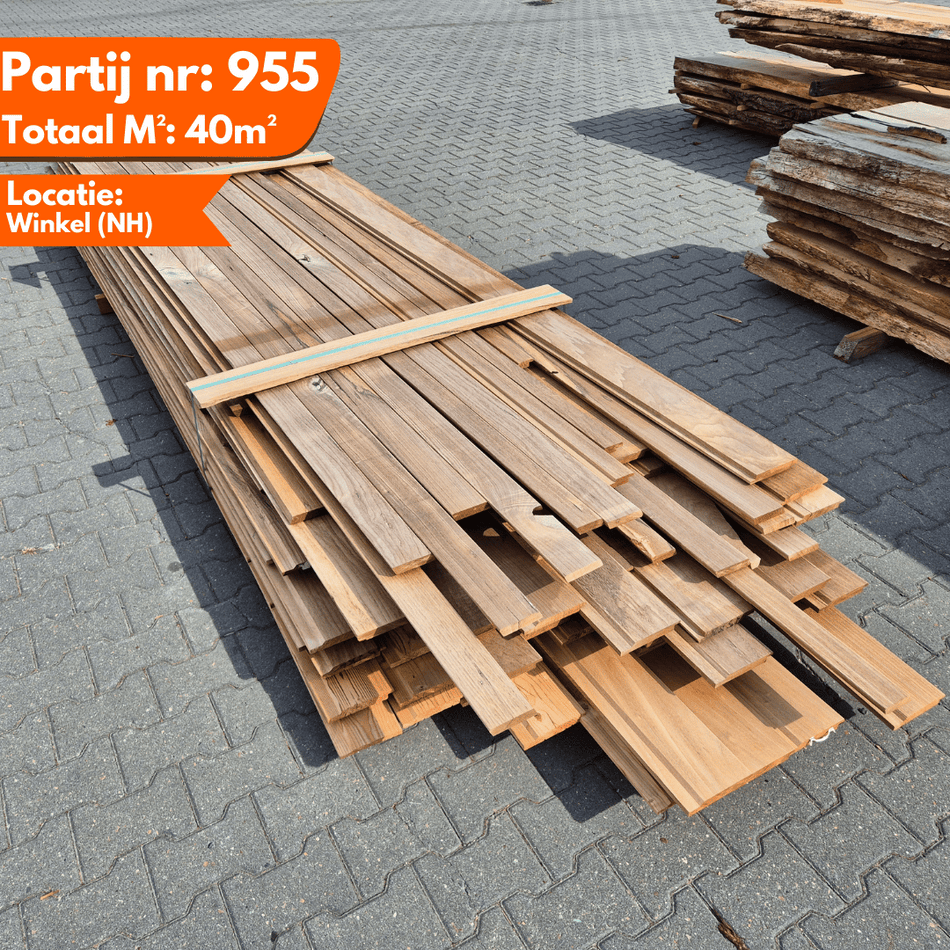 Mix Partij Thermo Frake/Ayous/Vuren 3600-4600x65-140x18-20mm