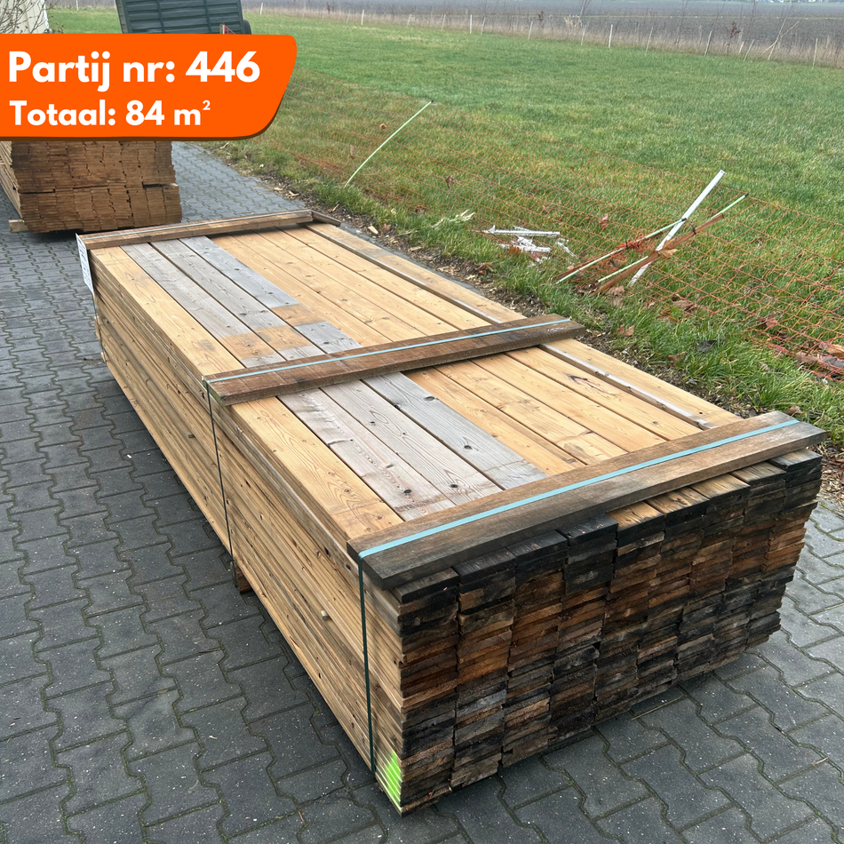 Thermo Vuren Geschaafde Plank 2950x115x18mm