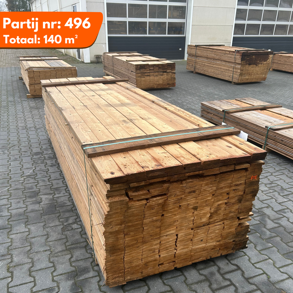 Thermo Vuren Geschaafde Plank 3300x115x18mm