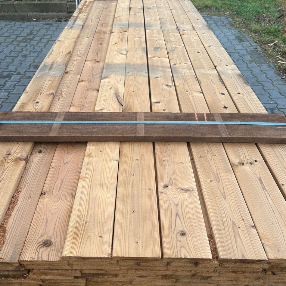 Thermo Vuren Geschaafde Plank 3300x115x18mm