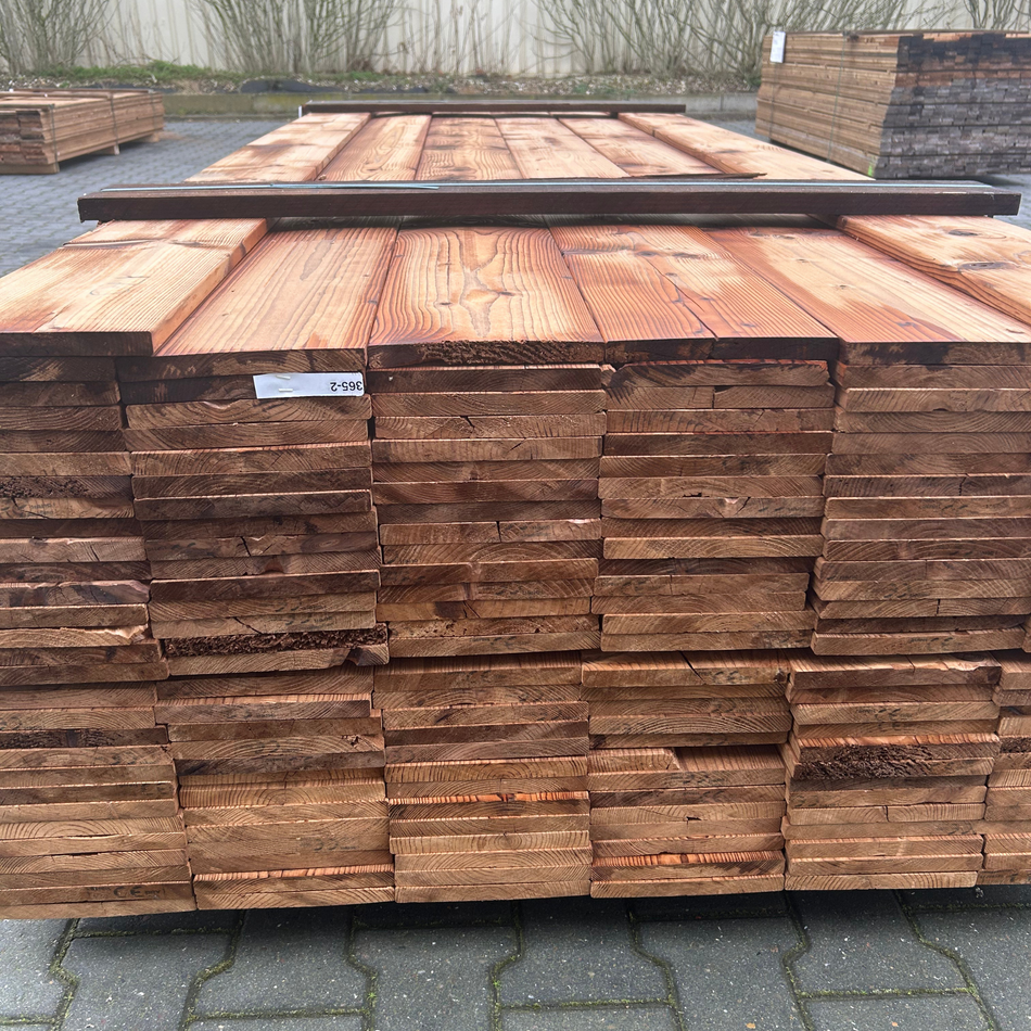 Thermo Vuren Geschaafde Plank 3000x185x18mm