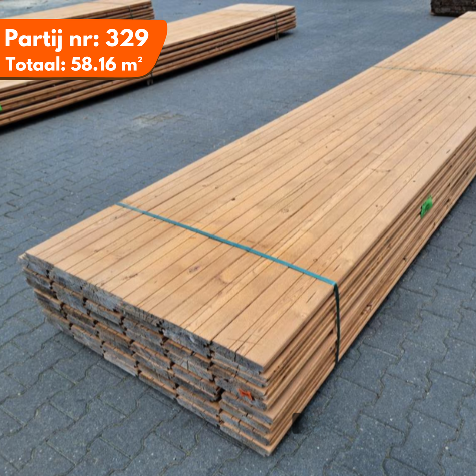 Thermo Vuren Zweeds Rabat 5400x185x15-27mm