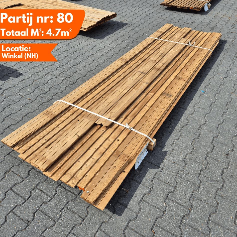 Thermo Vuren Dubbel Rhombus 3300-140x20mm