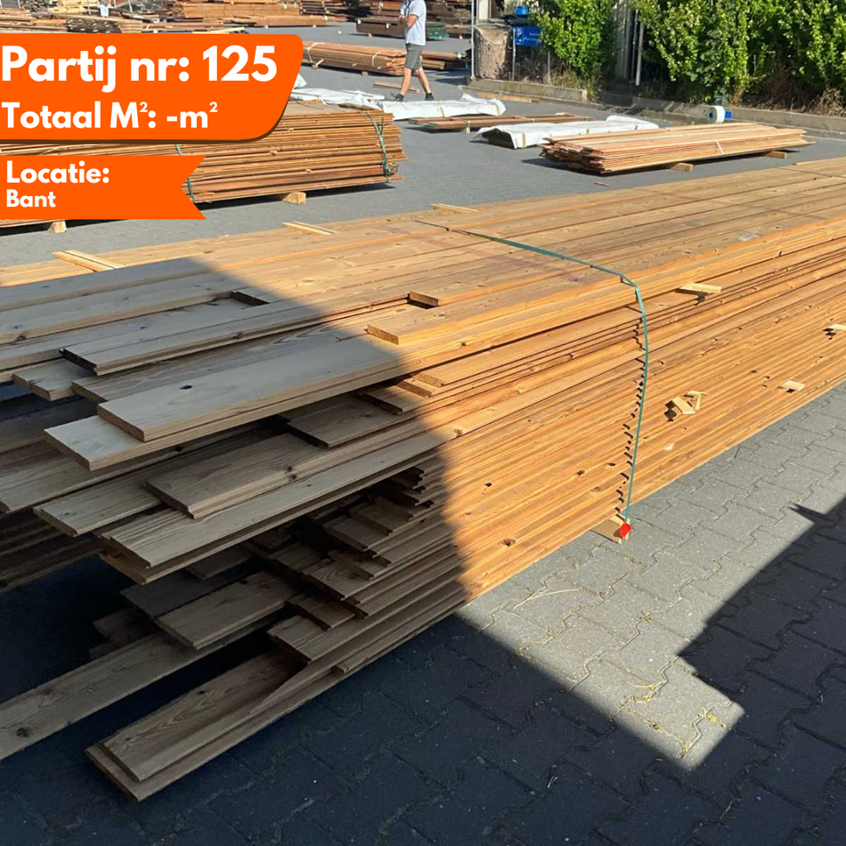 Thermo Vuren Diverse Gevelbekleding 4000-5700mm (Ca 120m2)