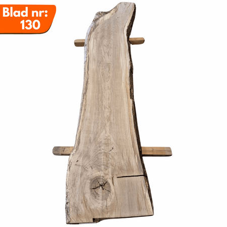 Tafelblad boomstam  130 - Eiken 307x69-62-66x6.5cm