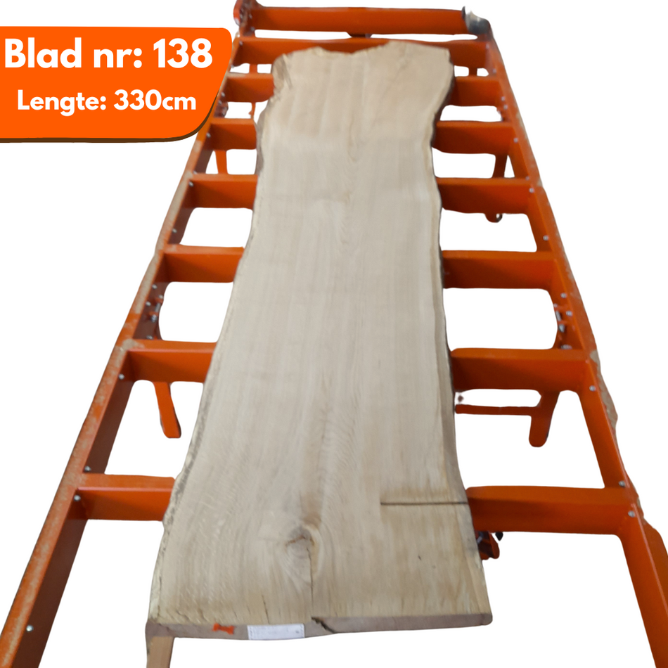 Boomstamblad 137 - Inlands Eiken 330x95-72-75x5cm