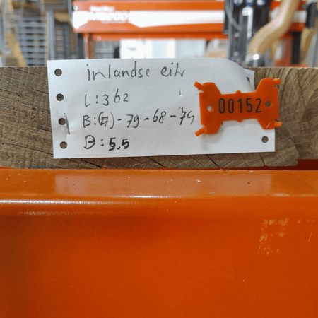 Boomstamblad 152 - Eiken 362x79-68-74x5.5cm