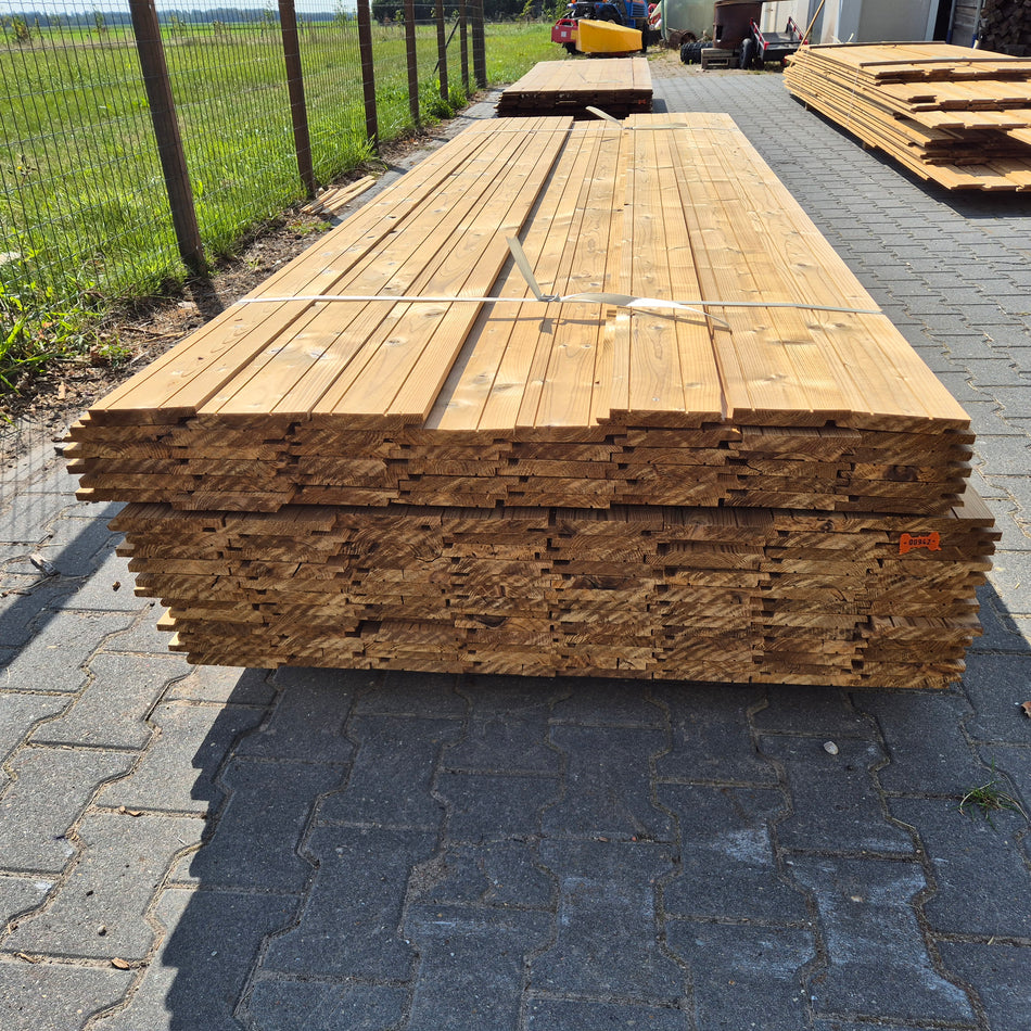 Thermo Vuren Channelsiding 3000x140x19mm
