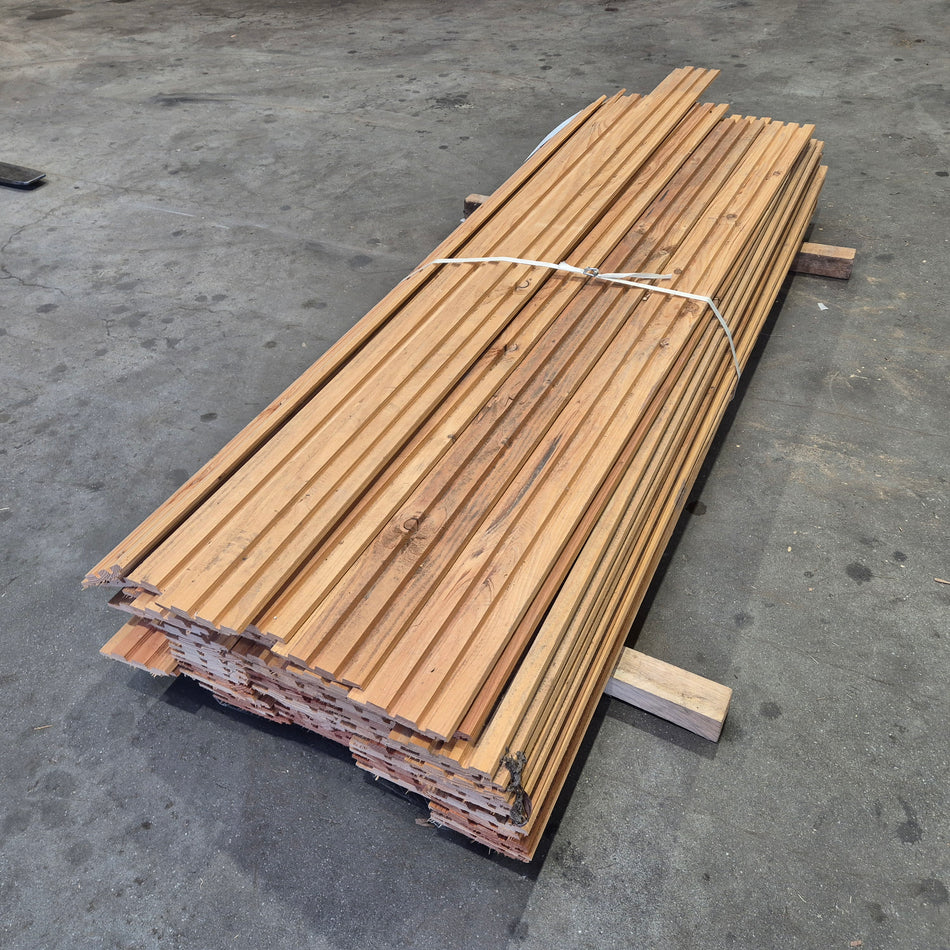 Triple Rhombus Douglas planken 2000x140/130x19mm