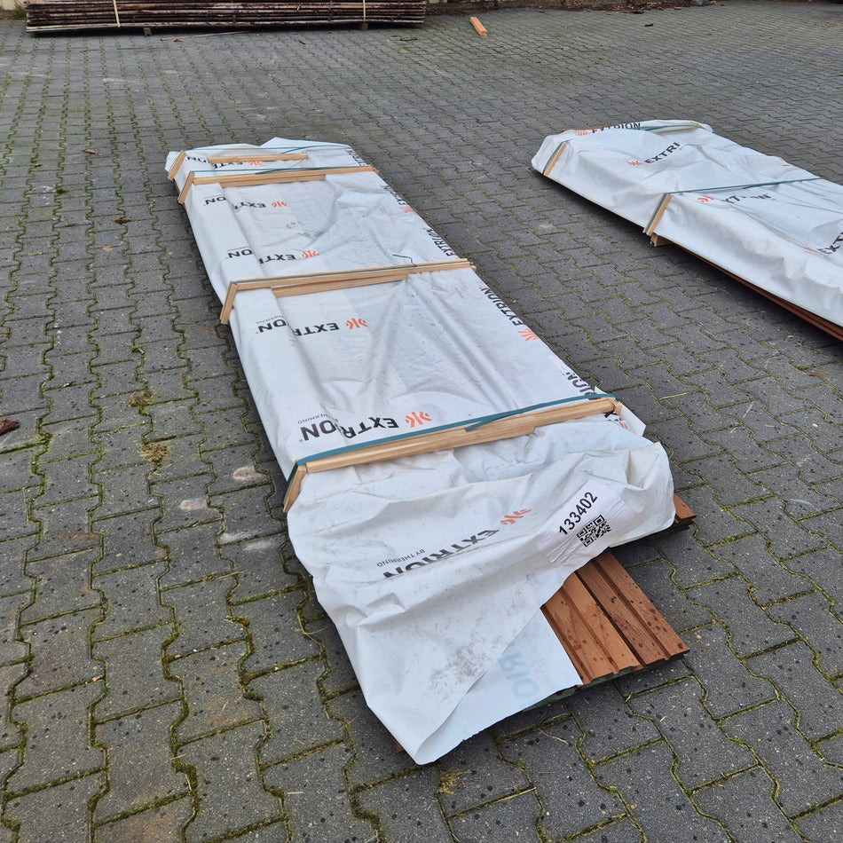 Thermo Ayous Planken dubbel rhombus 2400-2750-3050-3350x140-130x25mm