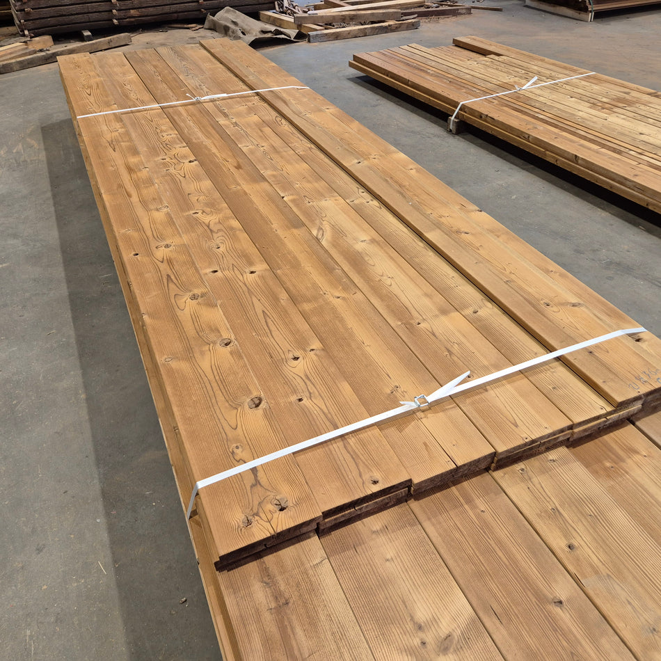 Thermo Vuren Geschaafde Plank 5400-5100-4500-3600x185x18mm