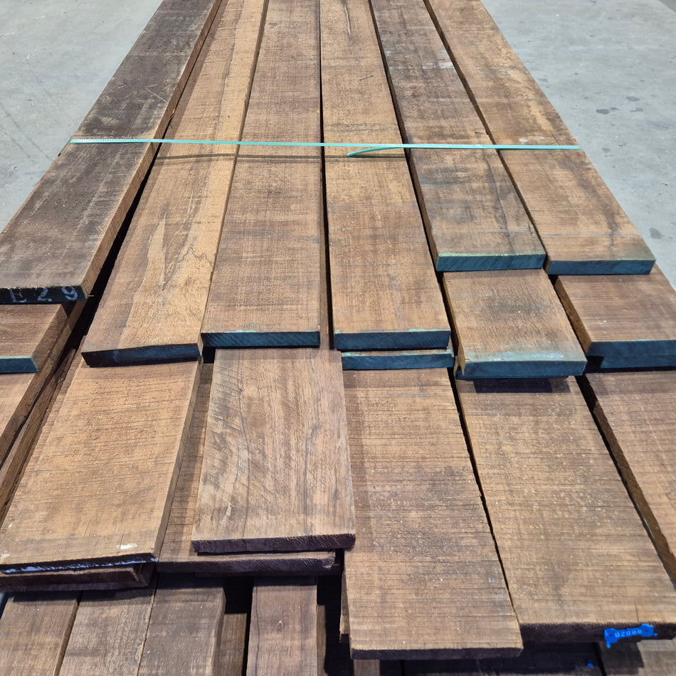 Thermo Ruwe Frake Planken 2440-3050-3350-3950x145tot195x26mm Partij 2086