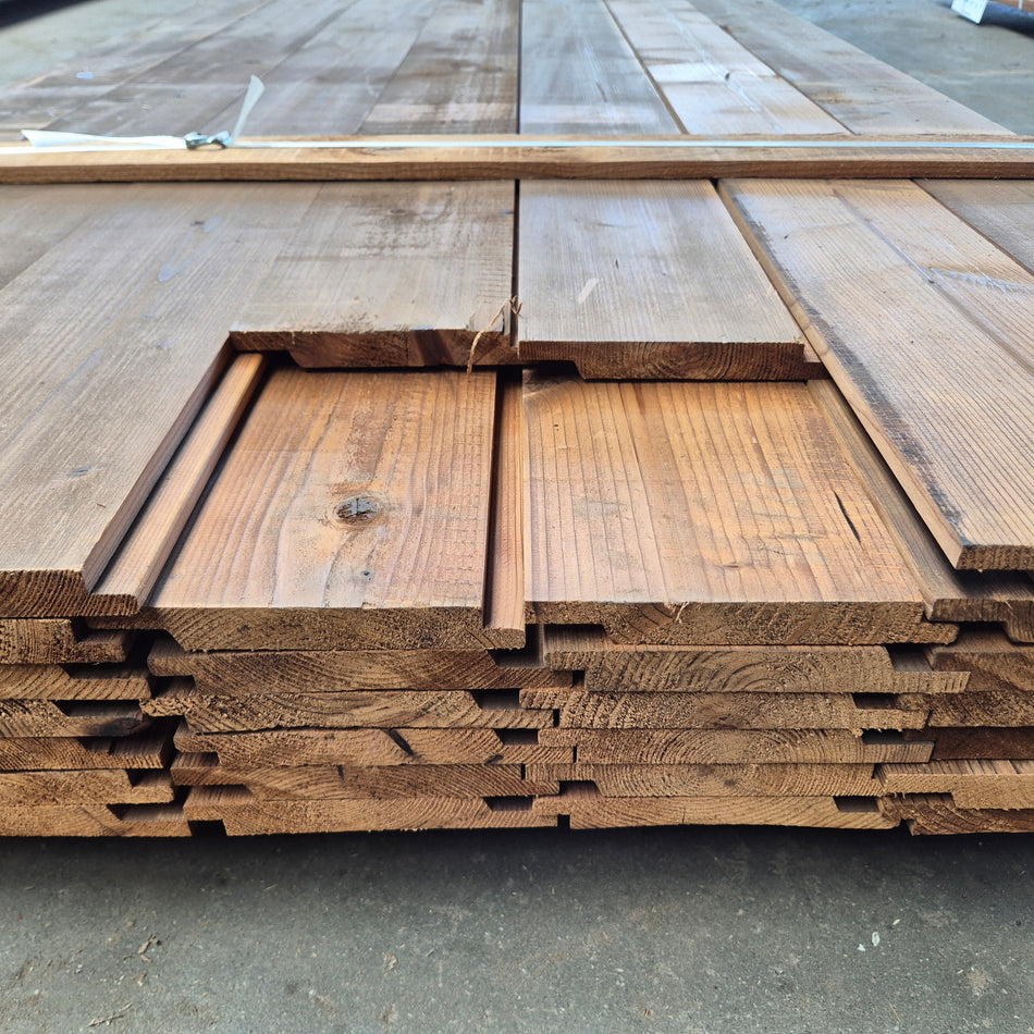 Thermo vuren channelsiding 3000x143-130x18mm